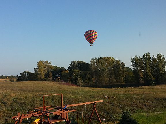 View out back of the prairie
