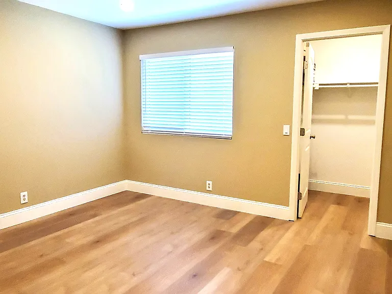 Bedroom 1 with walk in closet