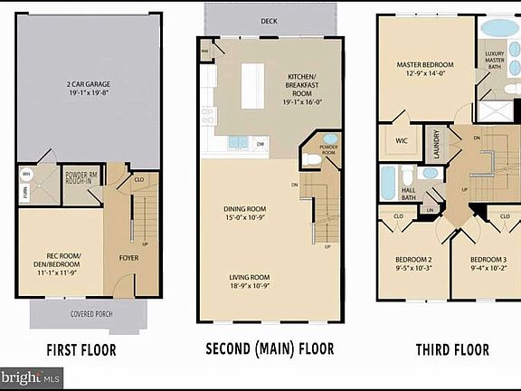 Floor Plan (Loft not shown)