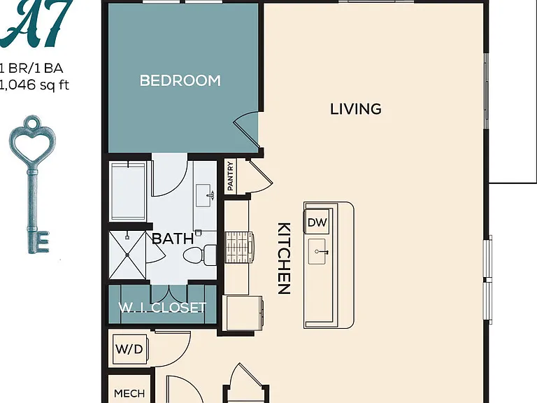 A7 floor plan Emeline Heights