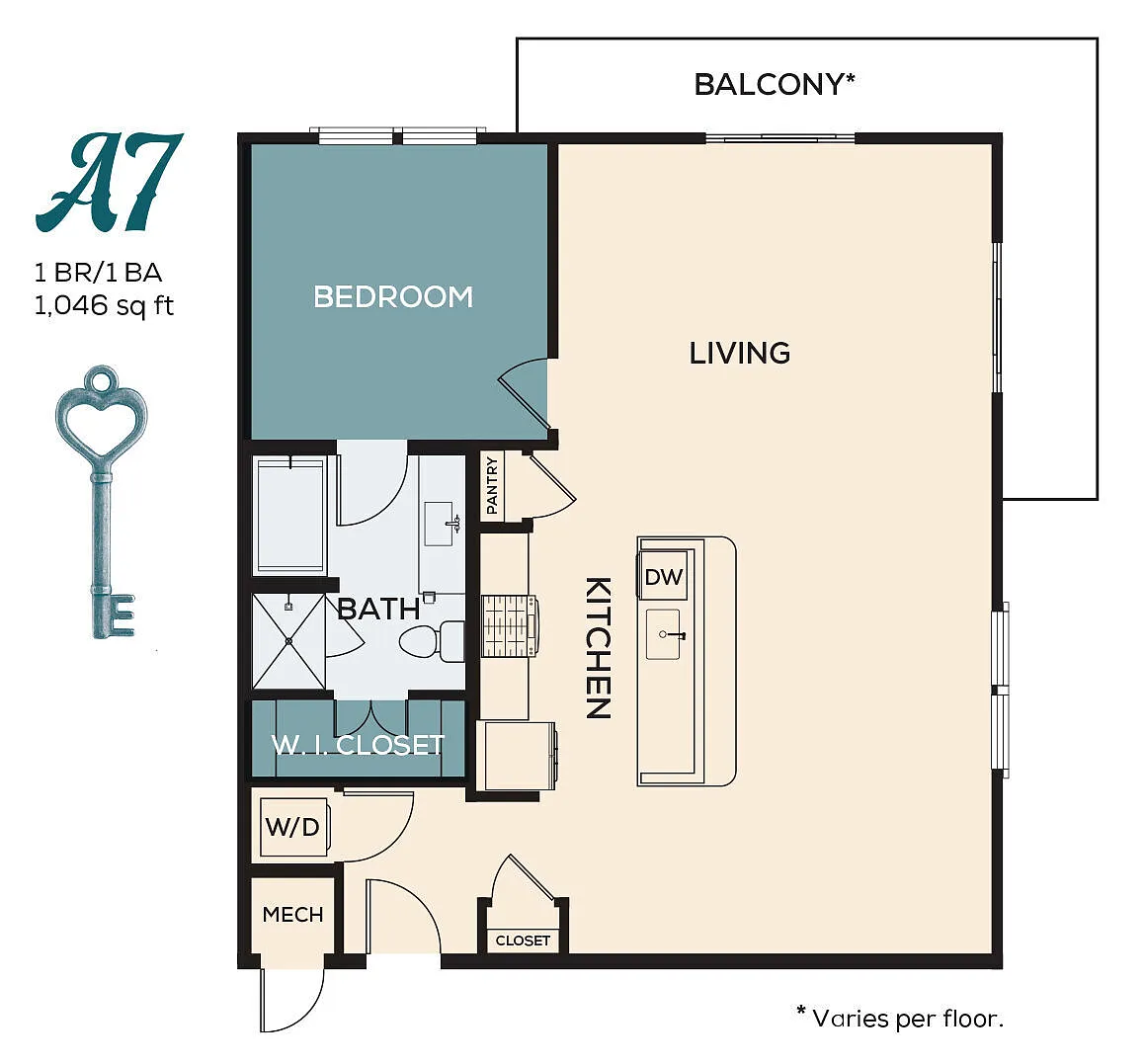 Floor plan A7