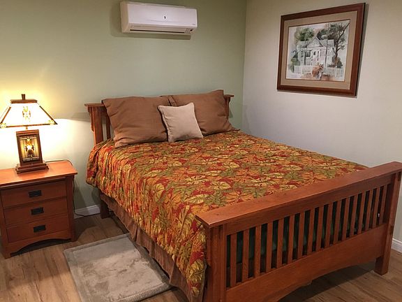 Bed and Night Stand