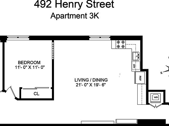 2nd image of 492 Henry St #311