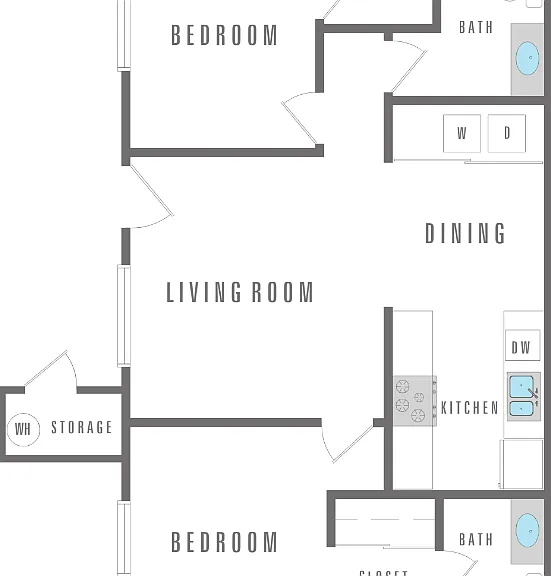 2 bedroom, 2 baths 2 bedroom, 2 baths