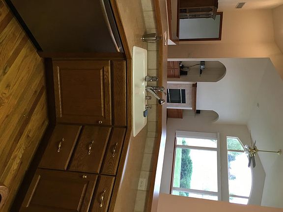 View into great room from kitchen