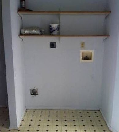 Laundry area