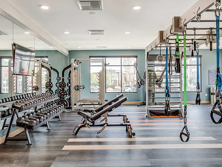 Stay energized with access to a fully equipped fitness center featuring free weights, strength machines, cardio equipment, and dedicated functional training stations.