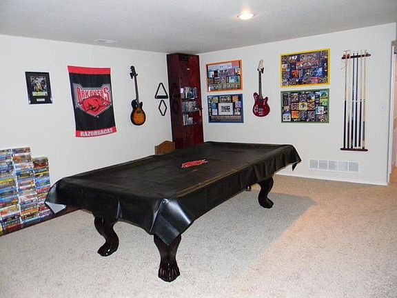 rec room area downstairs