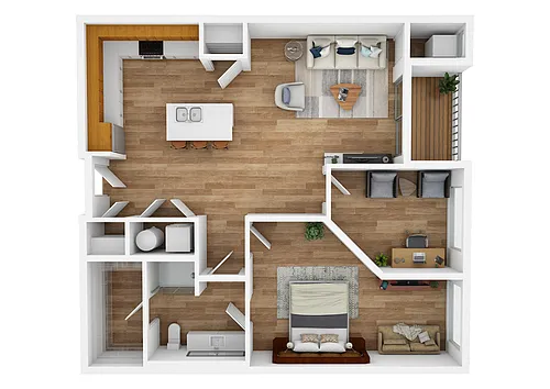 Floor plan Mt. Elbert w/ Den