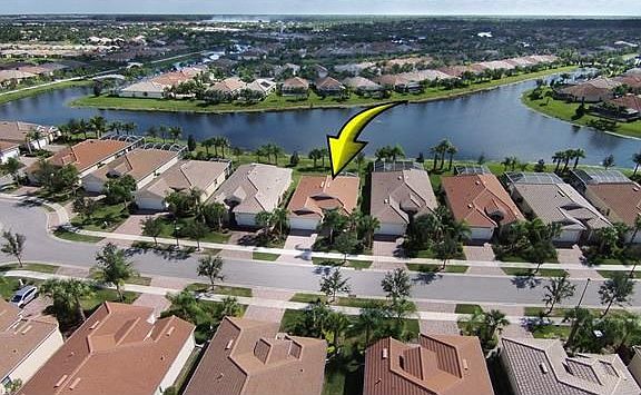 Aerial View of Home and Neighborhood
