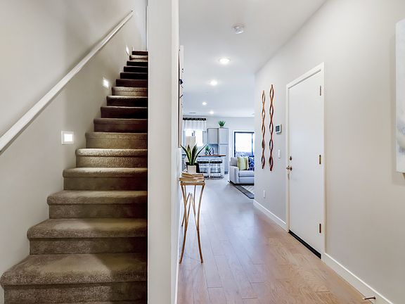 Foyer with stairs to the 2nd floor