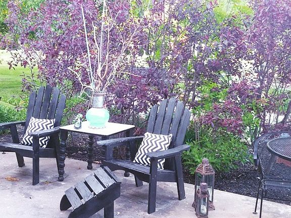 Patio off back covered porch