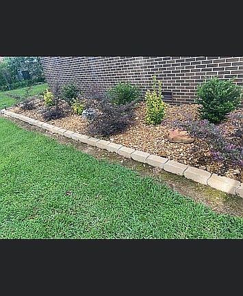 New landscaping