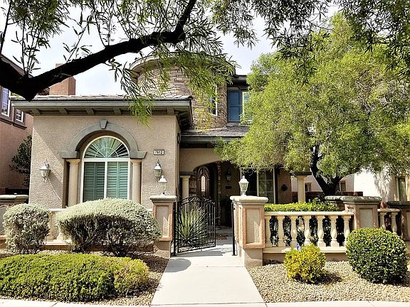 Gated Entranceway with Porch