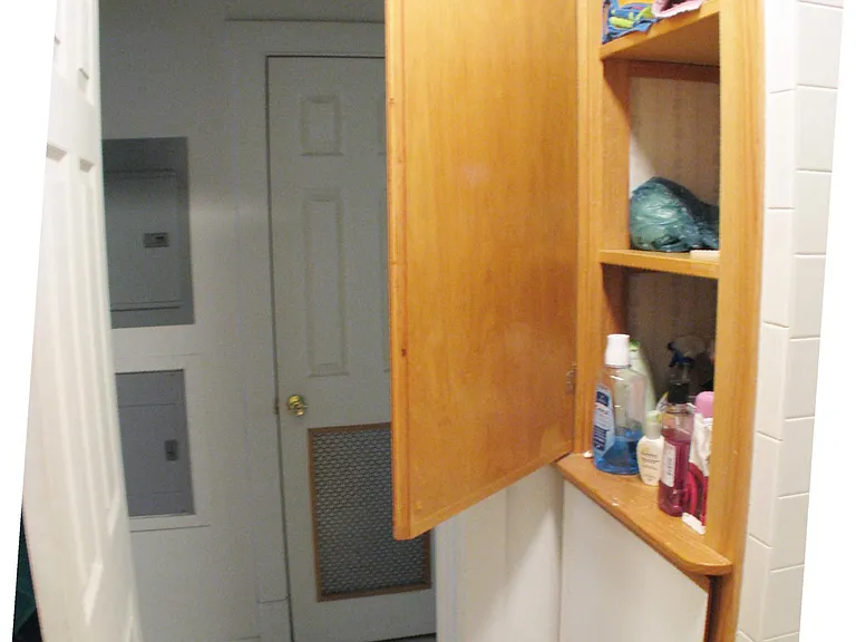 bath linen closet