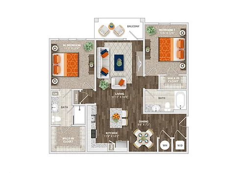 Floor plan B2A