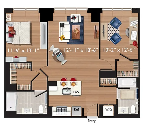 Floor plan Continuum 55_C2