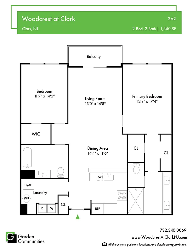 Floor plan $2.53/sq.ft. - 2A2