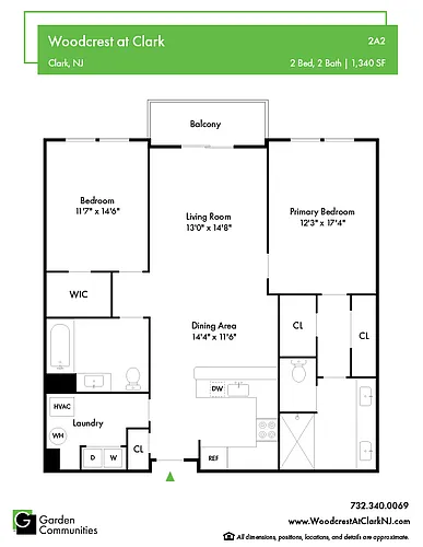 Floor plan $2.65/sq.ft. - 2A2