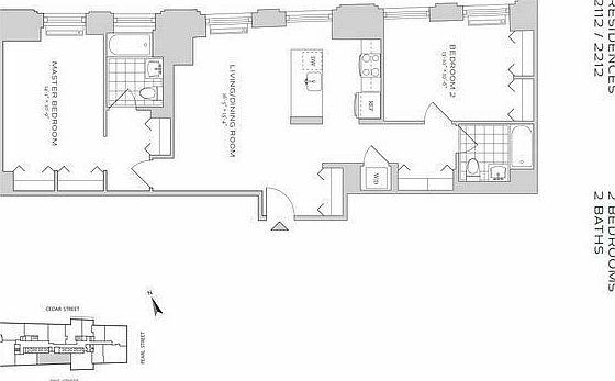 2nd image of 70 Pine St APT 2212