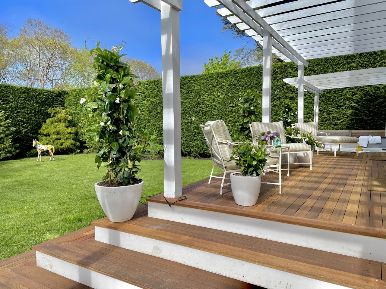  Back Deck with Hot Tub