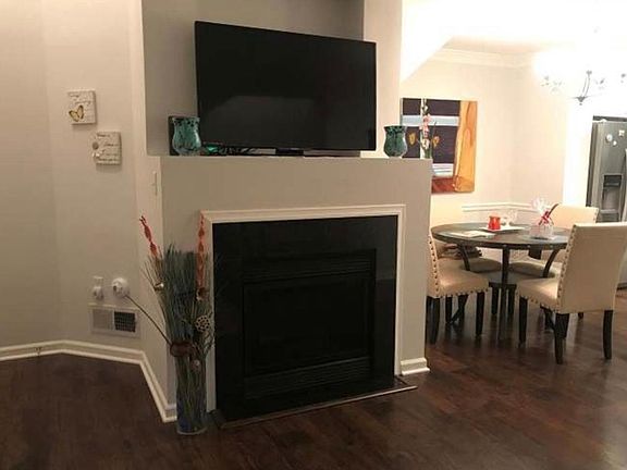 View of Fireplace & Dining Nook