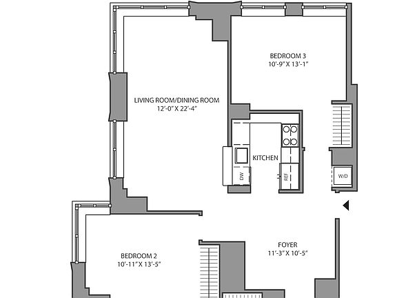 2nd image of 211 N End Ave APT 22C