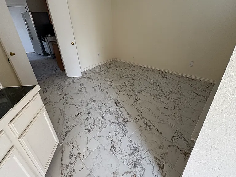 Formal dining with new tiles