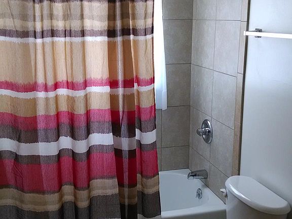 Bathroom with tile shower