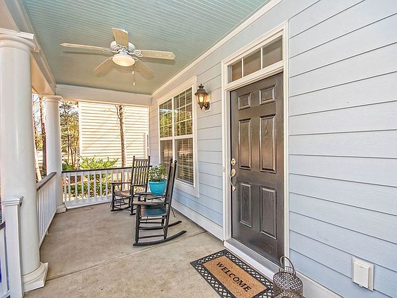 Charming front porch.