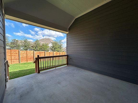 Covered patio