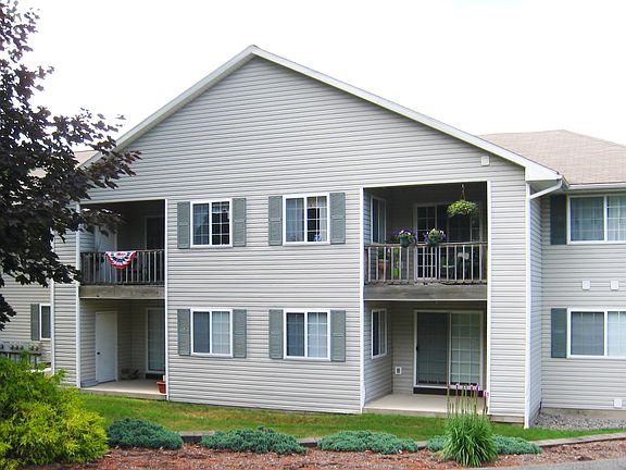 Back patio and balconies
