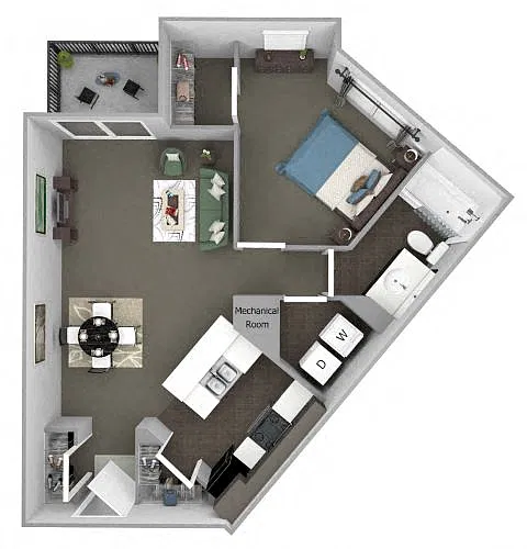 Floor plan A6 Renovated