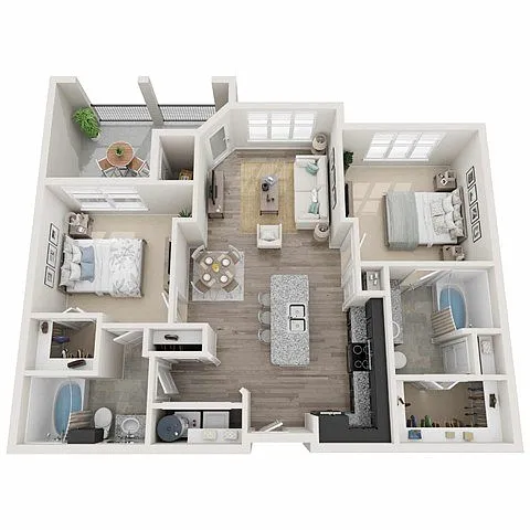 Floor plan B1