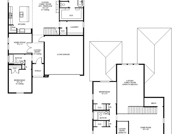 2713J Plan, Hyland Trail 50'