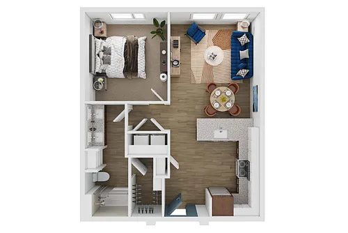 Floor plan A1C