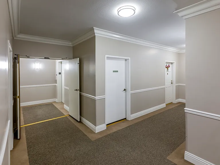 Apartments in Toluca Lake Interior Building Hallway to Apartments