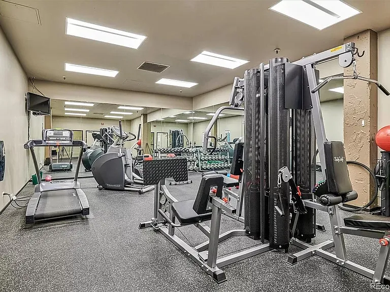 Gym access included with rent