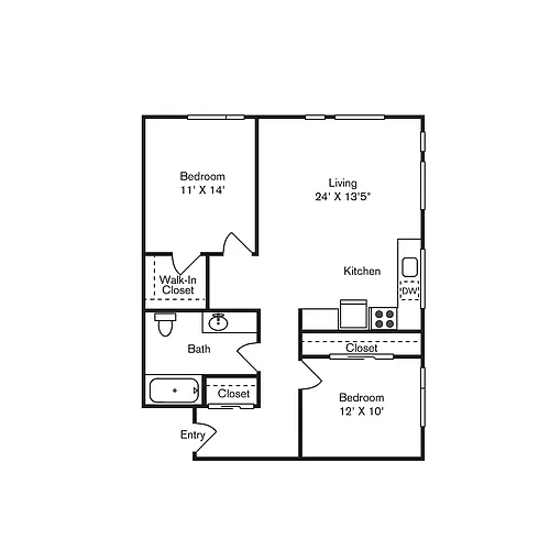 Floor plan C2 50