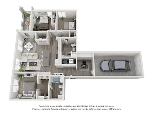 Floor plan C1B