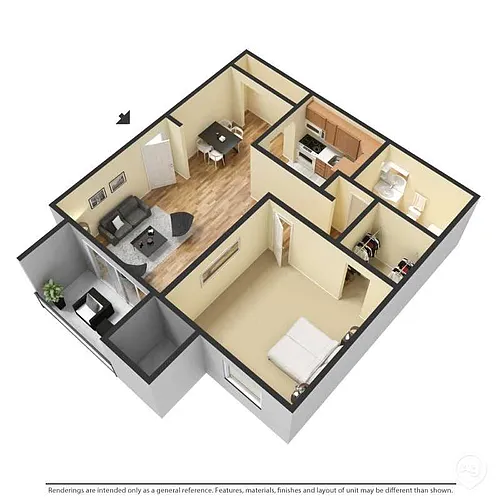 Floor plan The Aspen