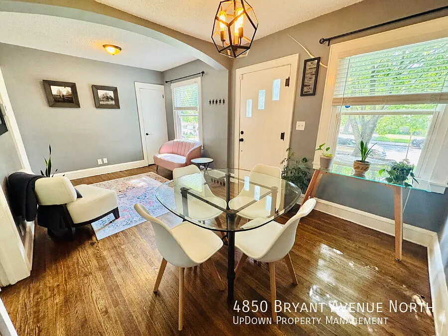 Charming 3-Bed Home with Gleaming Hardwood Floors at 4850 Bryant Ave N, Minneapolis! — Photo 4