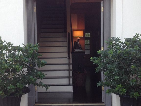 Front entrance after