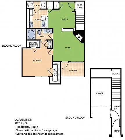 Floor plan The Allende