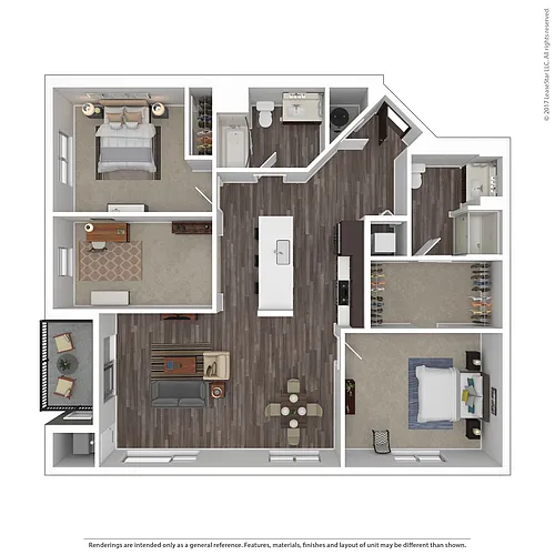 Floor plan C1