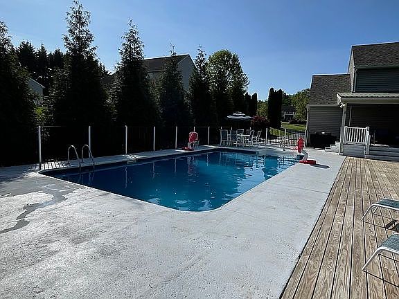 Backyard Pool Area