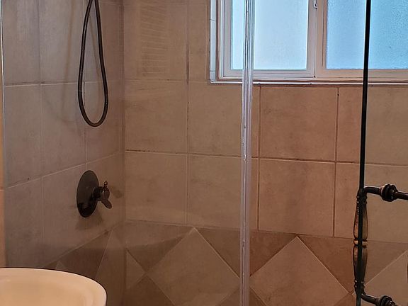 Hallway bathroom