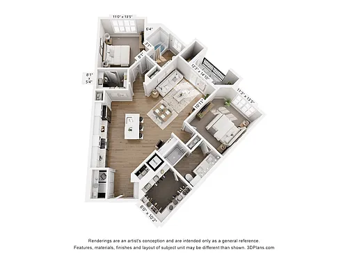 Floor plan Bliss