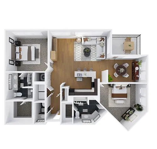 Floor plan B10C