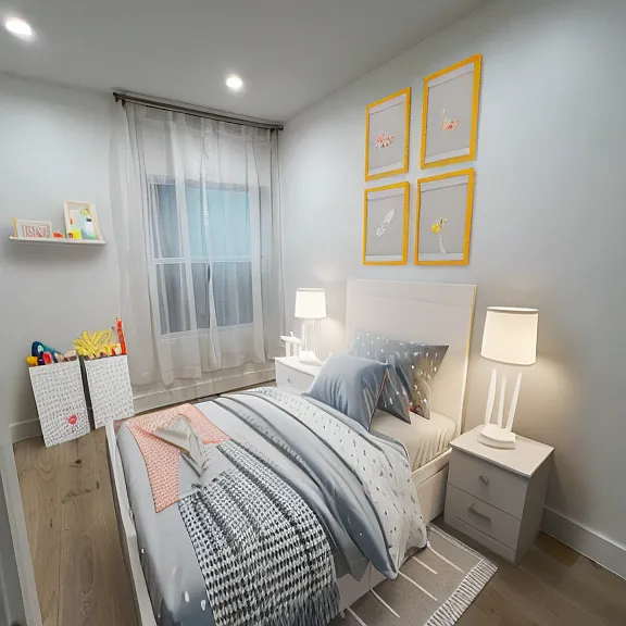 3rd Bedroom/ Kids Room